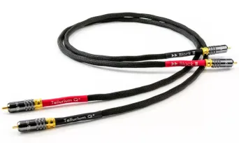 Tellurium Q Black II RCA 1.0m - TRANSPORT GRATIS - 10 rat 0 procent